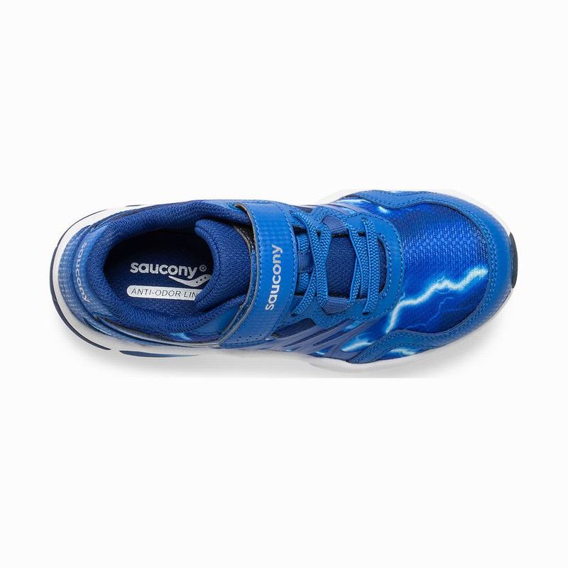 Sneakers Saucony Flash A/C Bambino Blu Saldi SJ8064YH